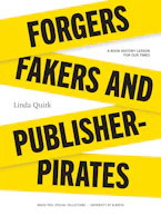Cover of 'Forgers, Fakers, and Publisher-Pirates' by Linda Quirk Cover of 'Forgers, Fakers, and Publisher-Pirates' by Linda Quirk